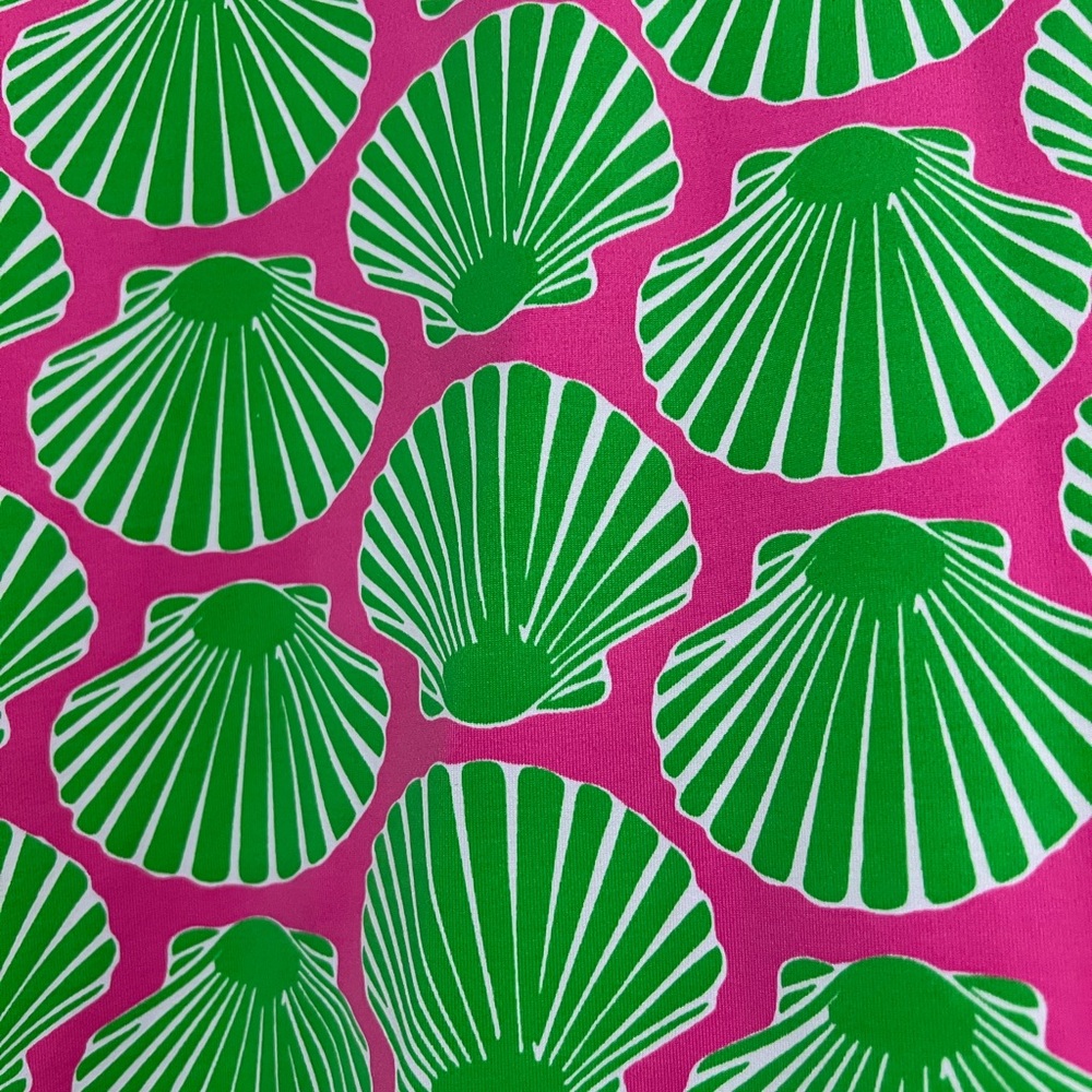 π©·ππ NWT Sailor Sailor Green and Pink Ruffle Seashell Dress - Picture 4 of 6